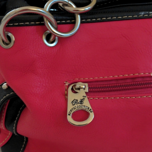 Studded leather purse with a matching wallet - Picture 4 of 12